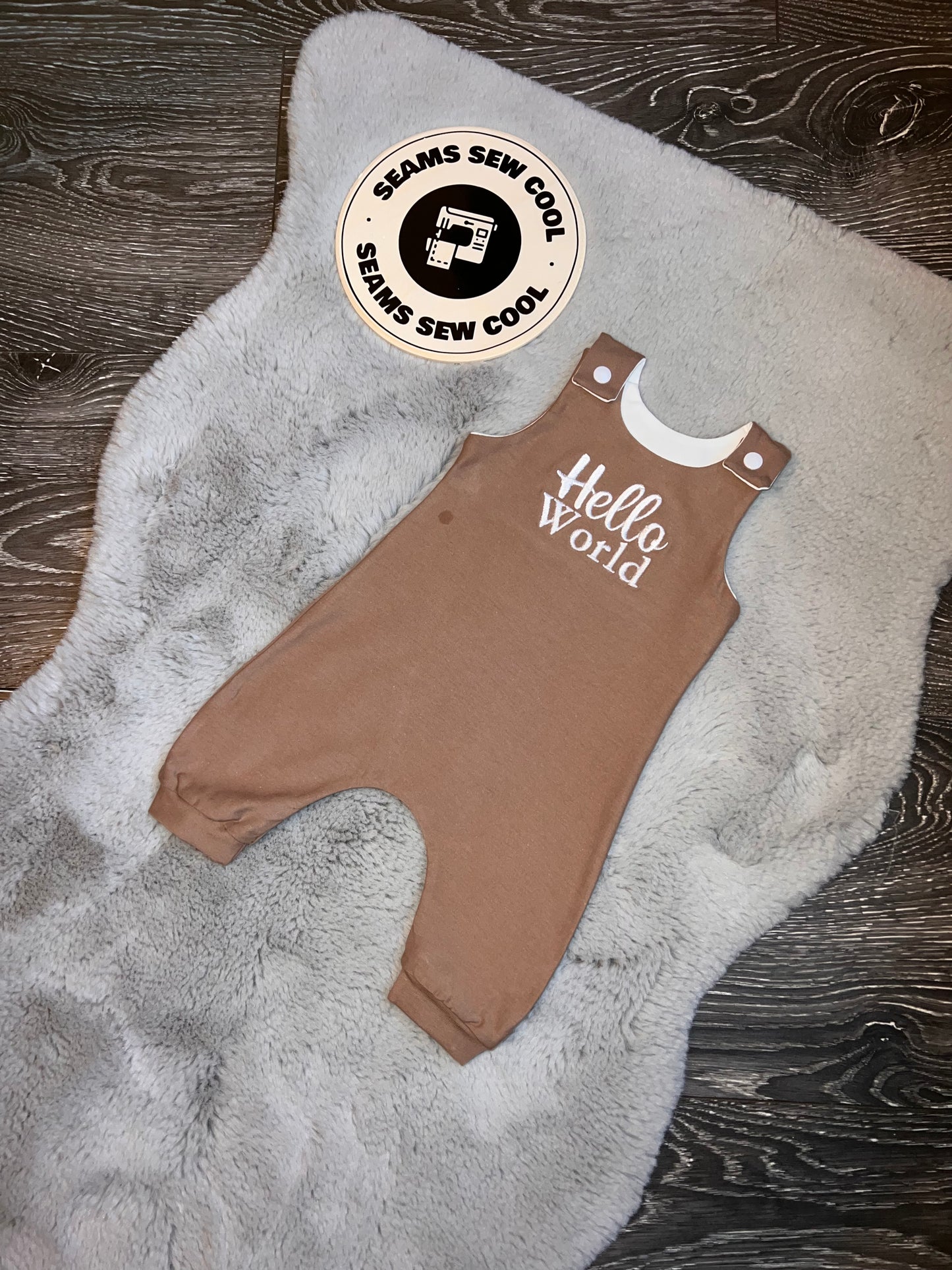 Embroidered Romper