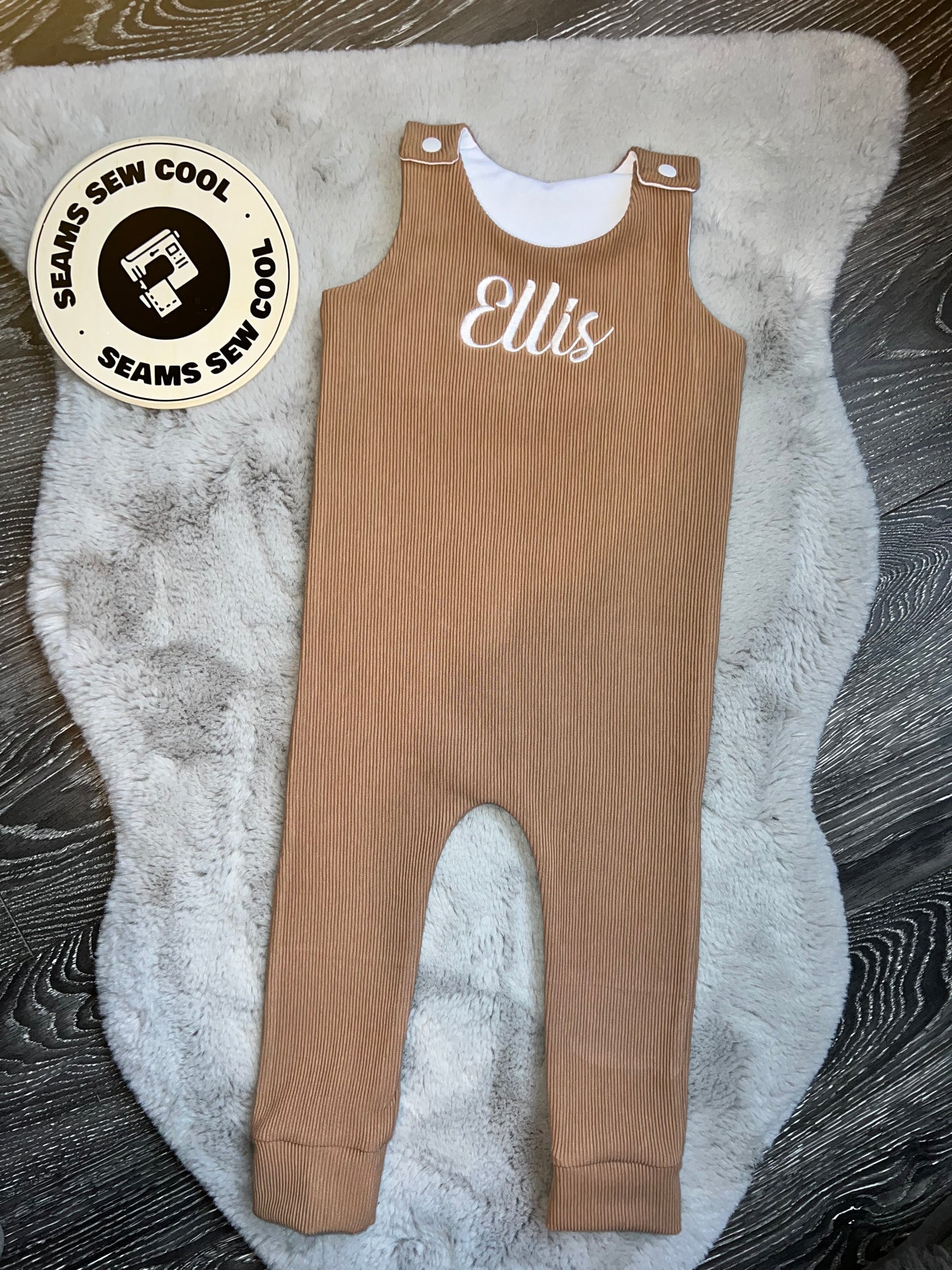 Embroidered Romper