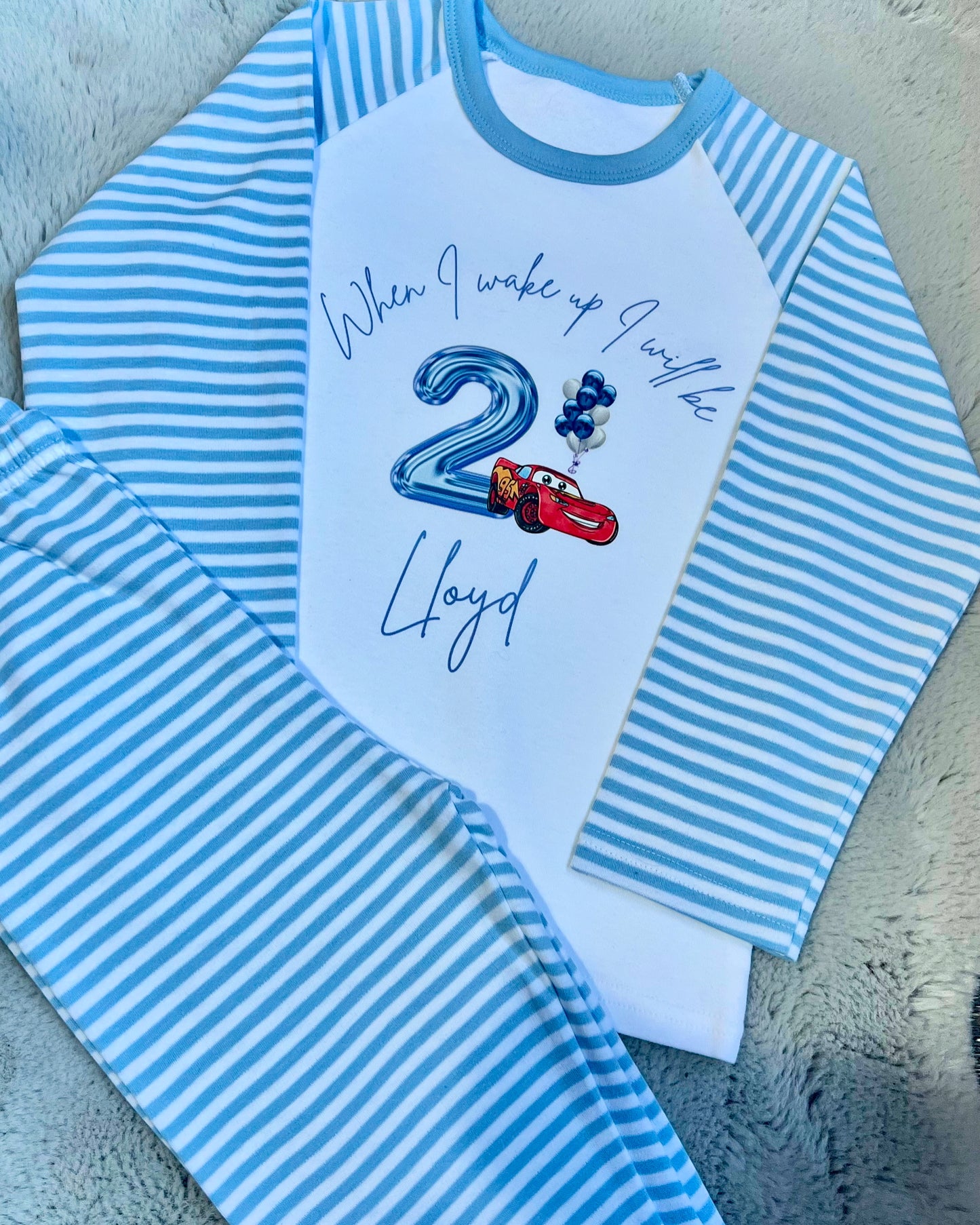 Cars Birthday Pjs