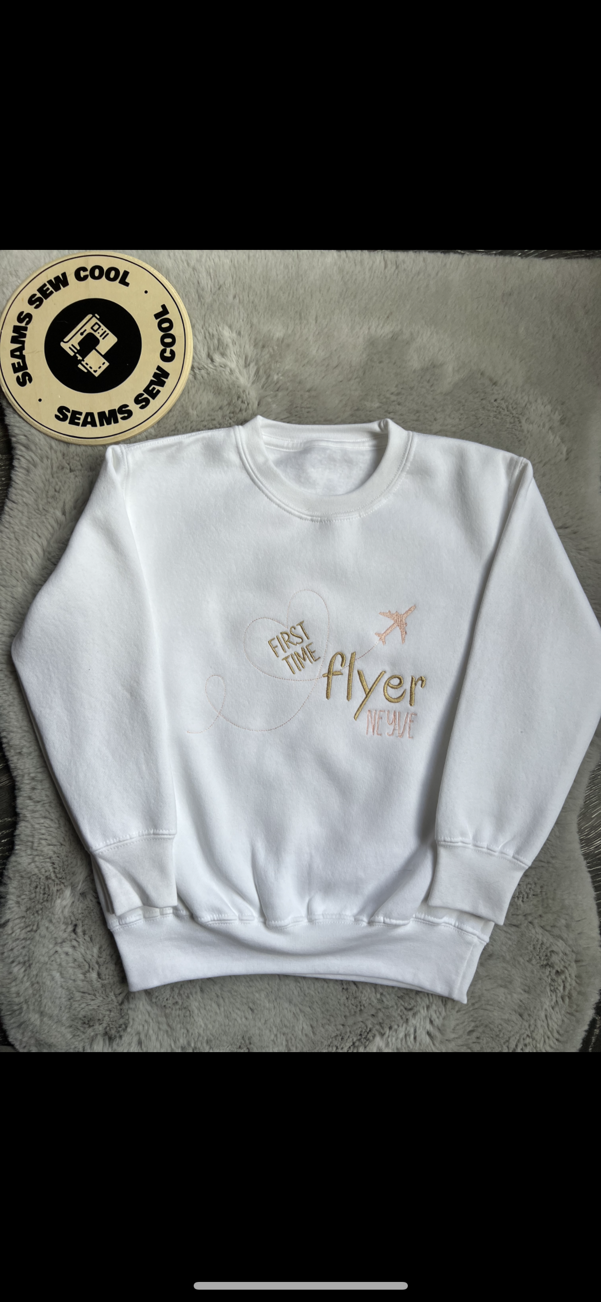 First Time Flyer Sweater