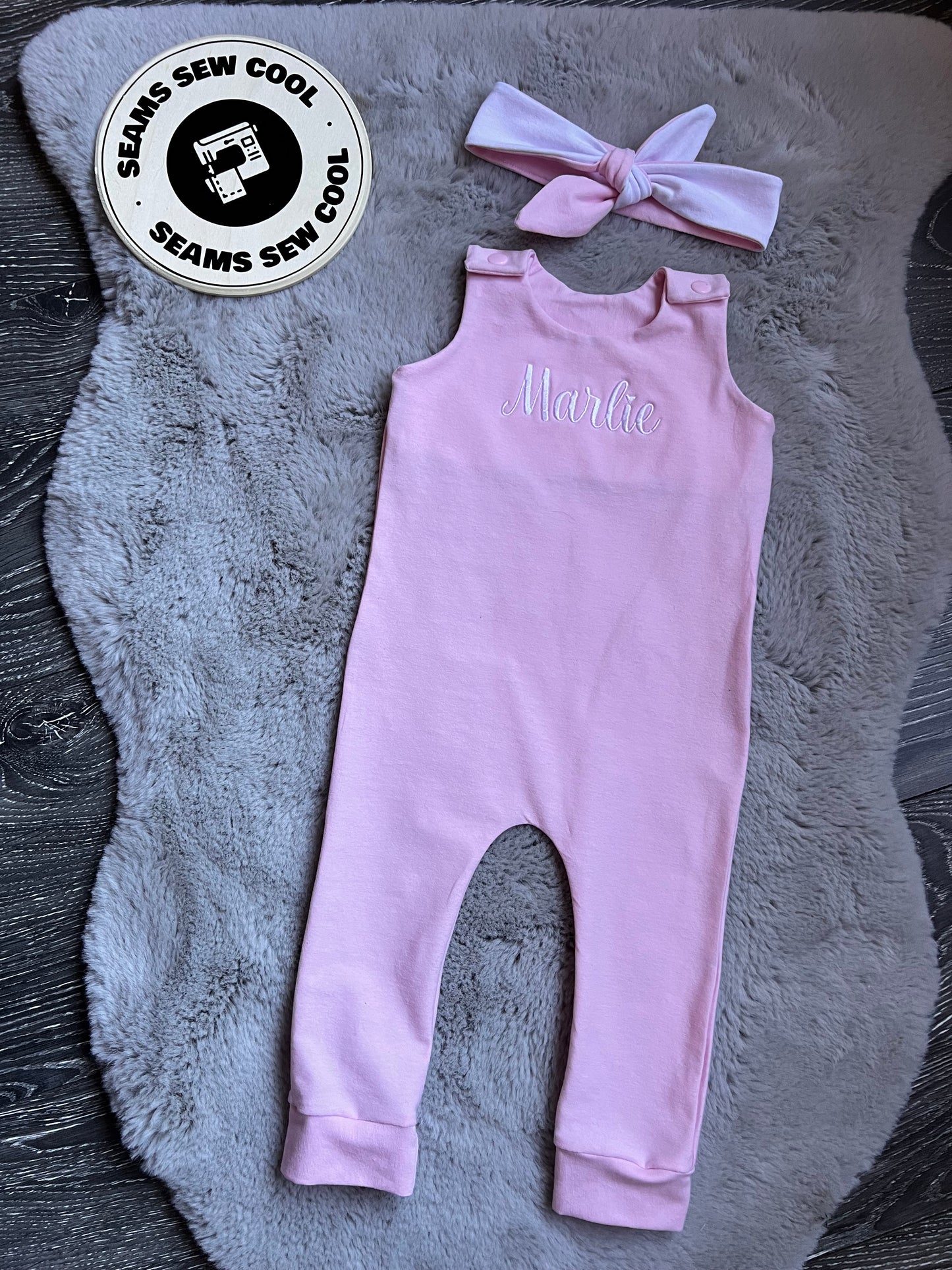 Embroidered Romper