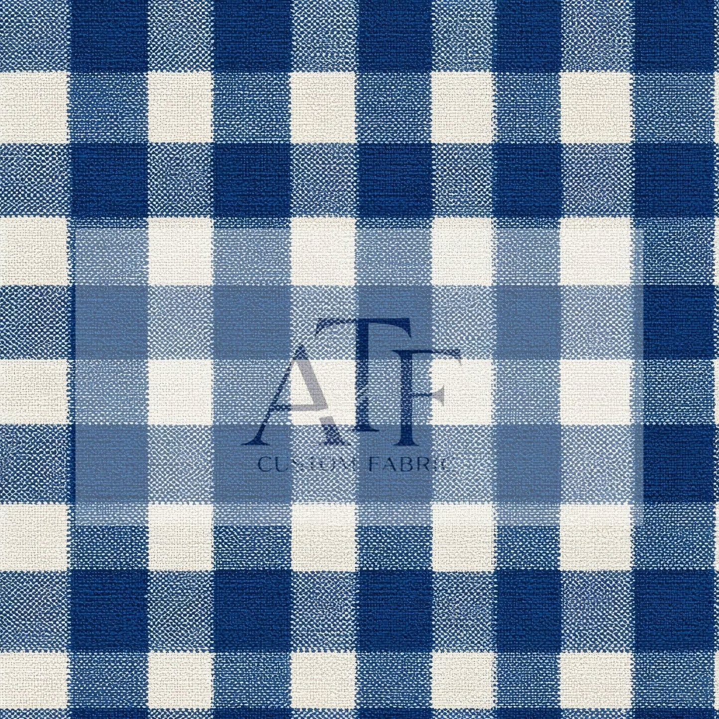 Navy Gingham