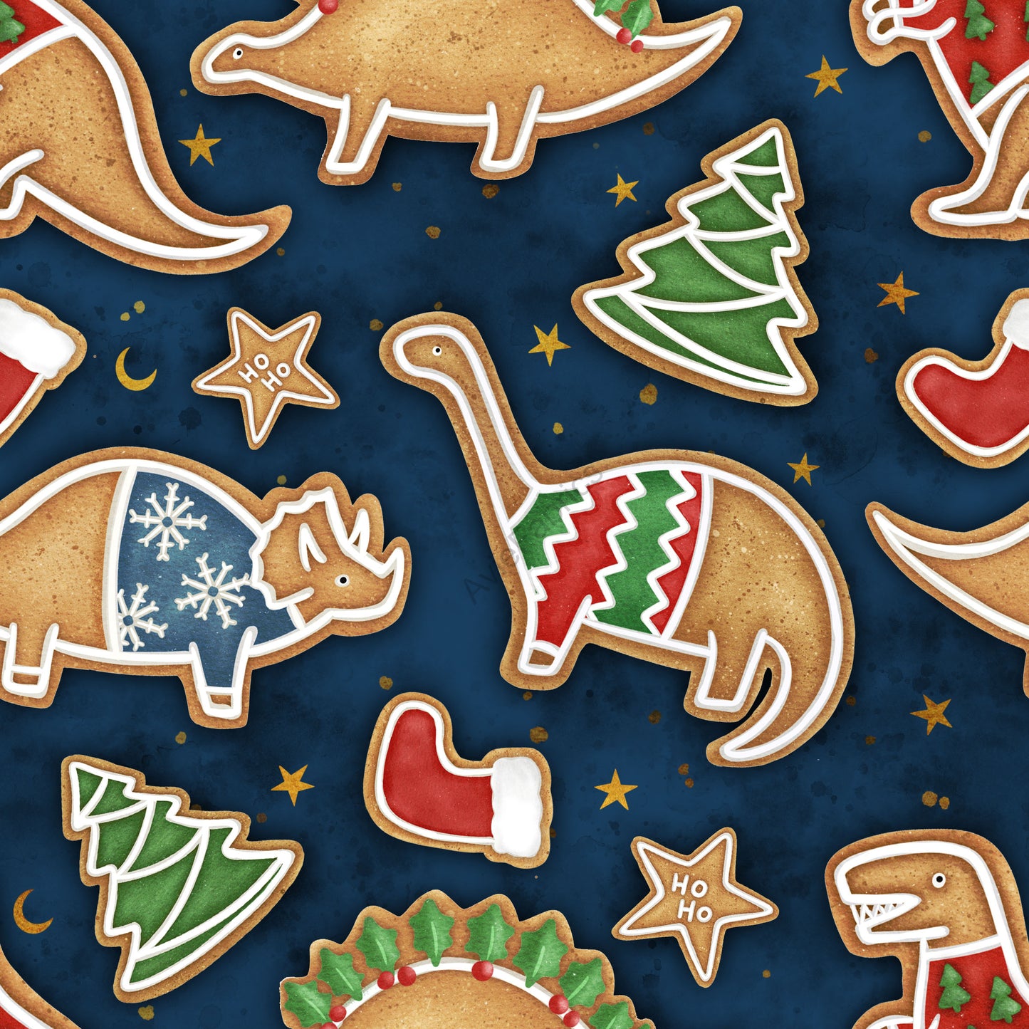 Gingerbread Dino’s