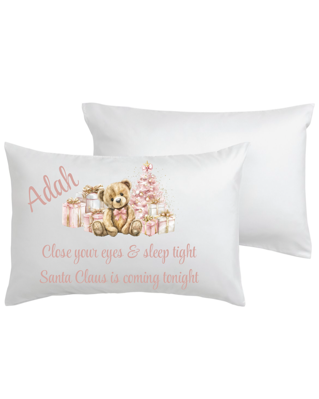 Personalised Christmas Pillowcase