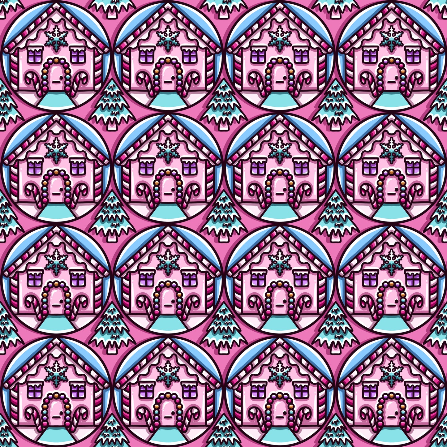 Pink Gingerbread
