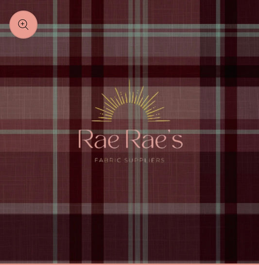 Burgundy Tartan
