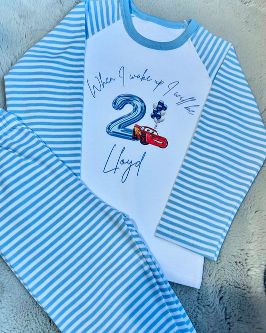 Cars Birthday Pjs