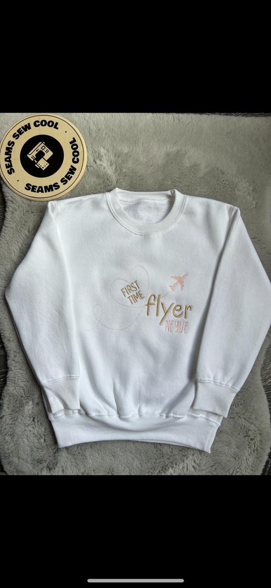 First Time Flyer Sweater
