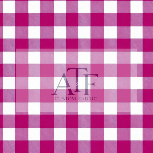 Fuschia Gingham