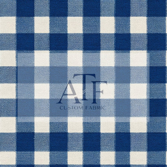 Navy Gingham
