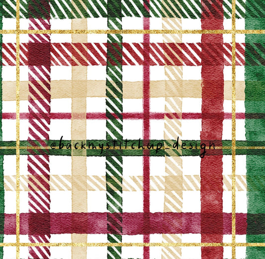 Red & Gold Tartan